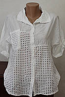 Блуза женская рубашка сетка
