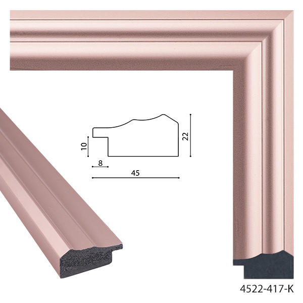 багетна рама Рожеве золото багетна рама Рожеве золото