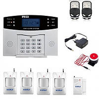 Комплект сигнализации Kerui GSM PG500 для 4-х комнатной квартиры (DJGKFDF89DFGJJ) (bbx)