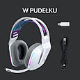Навушники LOGITECH G733 Lightspeed White PRF, фото 7