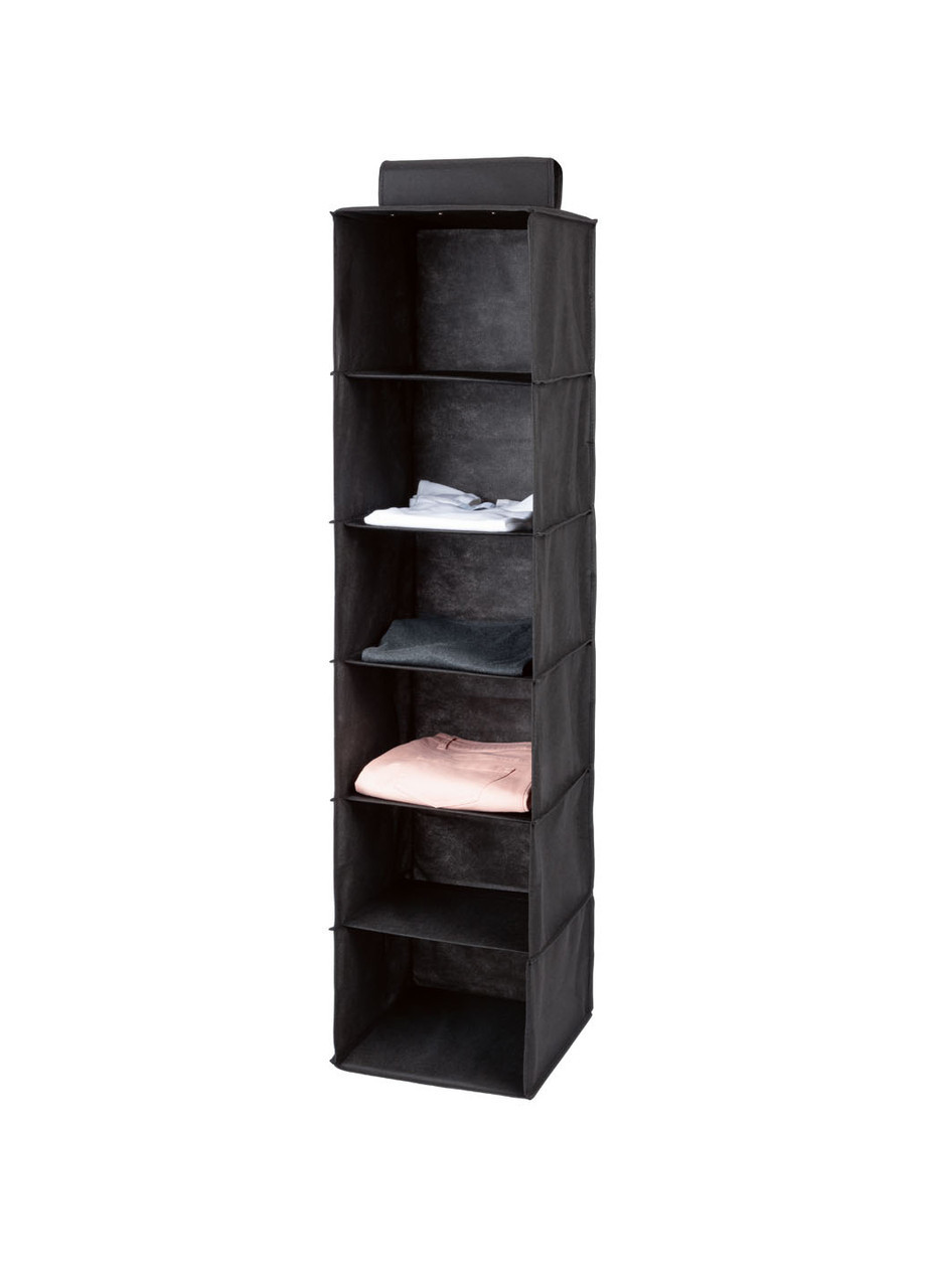 Купить Подвесной органайзер в шкаф на 6 секций черный Lidl, цена 1300 ...