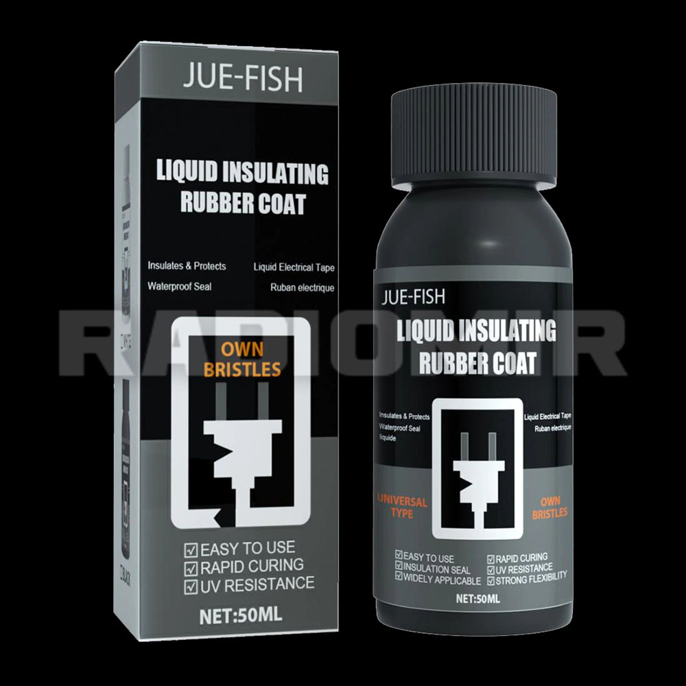 Жидкая изоляция JUE-FISH 50мл черная (ID#1859256624), цена: 280 ...