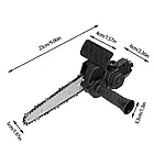 Портативна насадка ланцюгової пили на основі дриля — ефективний інструмент для різання, фото 5
