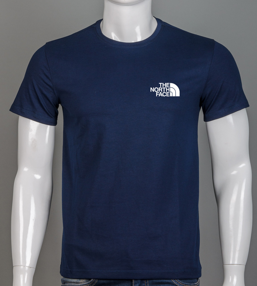 Футболка чоловіча The North Face 2305м (Уп.4шт M-XXL), Темно-синій