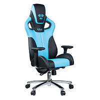 Кресло компьютерное E-BLUE Cobra Blue 303 E-Sport Chair Black/Blue PRF