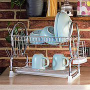 Сушарка для посуду 2-вух ярусна Edenberg EB-2112