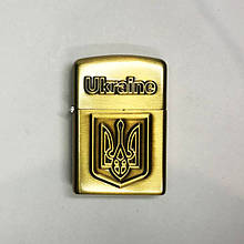 USB запальничка "Герб України" FANG JIN 4797 Original (Двостороння спіраль розжарювання) в EL-318 подарунковій упаковці