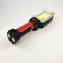 Кемпінговий ліхтар з гаком та магнітом тримачем 7628 ZJ-8859-COB 700Lm та зарядка VF-509 micro USB