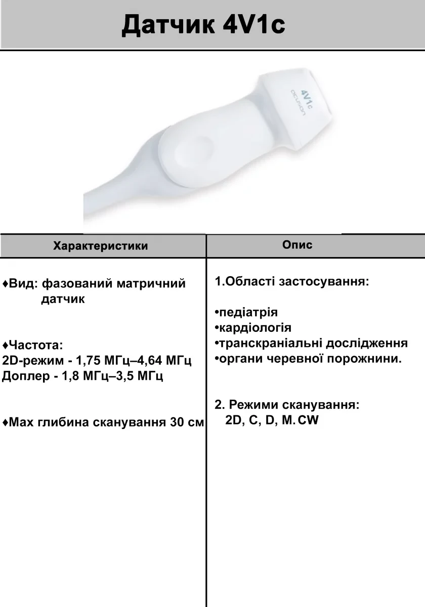 БУ с ЕС Портативный УЗИ аппарат CHISON ECO 3 - фото 4 - id-p1859287267