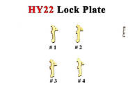 Ремонтные рамки для автозамка Hyundai HY22