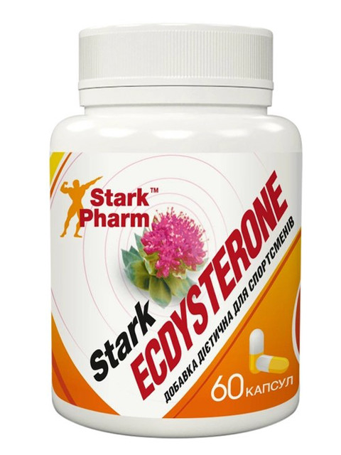 Бустер тестостерону Stark Pharm Ecdysterone 400мг 60 капсул