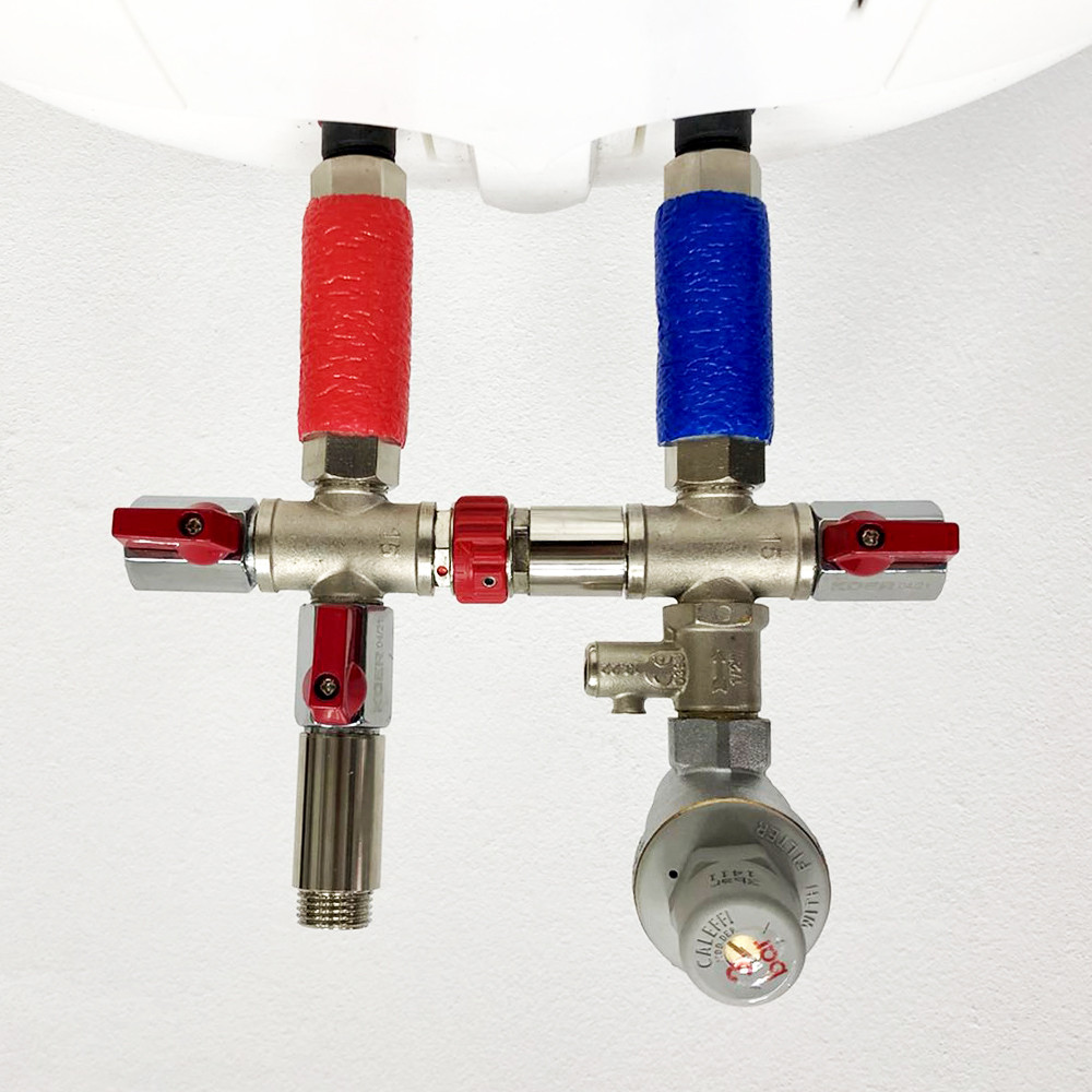 Комплект підключення для водонагрівача 5R CROSS Boiler Series з редуктором 1/2" KVANT