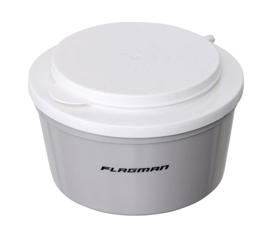 Коробка для наживки Flagman кругла 1л