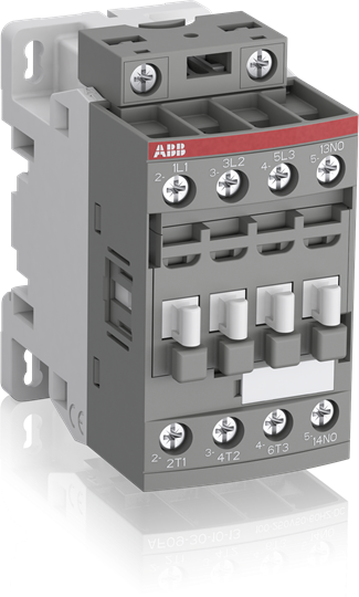 Контактор AF16-30-01-13 16А 3Р 1НЗ котушка 100-250B AC/DC, 7,5кВт, 380-400В АС-3, 1SBL177001R1301 ABB