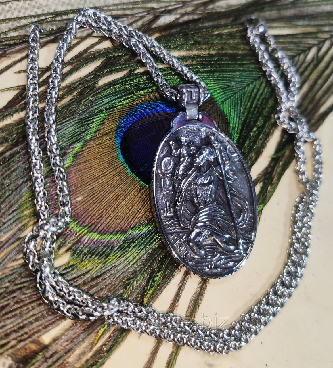 Кулон "Святой Христофор"  от студии LadyStyle.Biz, фото 1