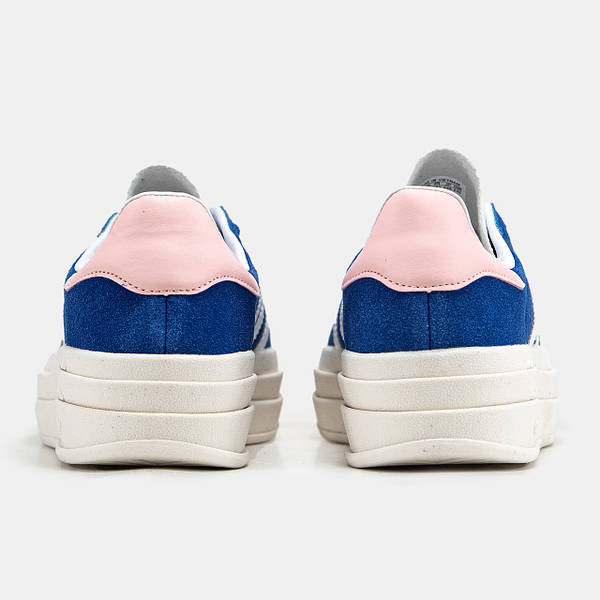 Adidas Gazelle Bold BLue White Pink 12187