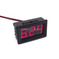 Вольтметр цифровий DC 5-120V (цифровий дисплей 0,56", що може бути вбудованим) червоного кольору
