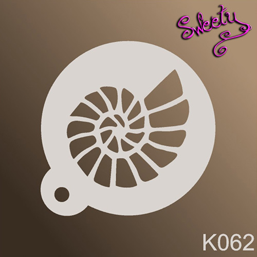 Трафарет для аквагриму багаторазові Русалка, Stencils by Sweety, фото 1