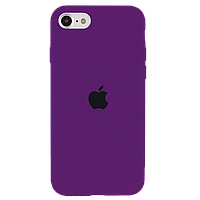 Чехол для IPhone 7/8/SE 2 Silicone Case Full Cover (Ультрафиолет)