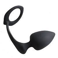 NEW Silicone Ring + Large Anal Plug Prostates Massager kitty.in.ua