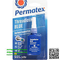 Резьбовой фиксатор средней прочности для замасленной резьбы Permatex 24300 Threadlocker BLUE