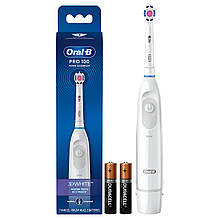 Електрична зубна щітка зі змінною насадкою Oral-B Braun PRO-100 3D White power toothbrush