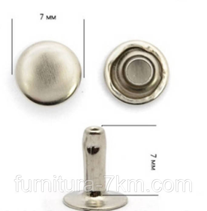 Хольнітен нікель (срібло) односторонній 7 × 7.
Паковання/20000 шт., фото 1