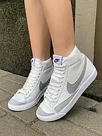 Женские кроссовки Nike Blazer найк блейзер высокие