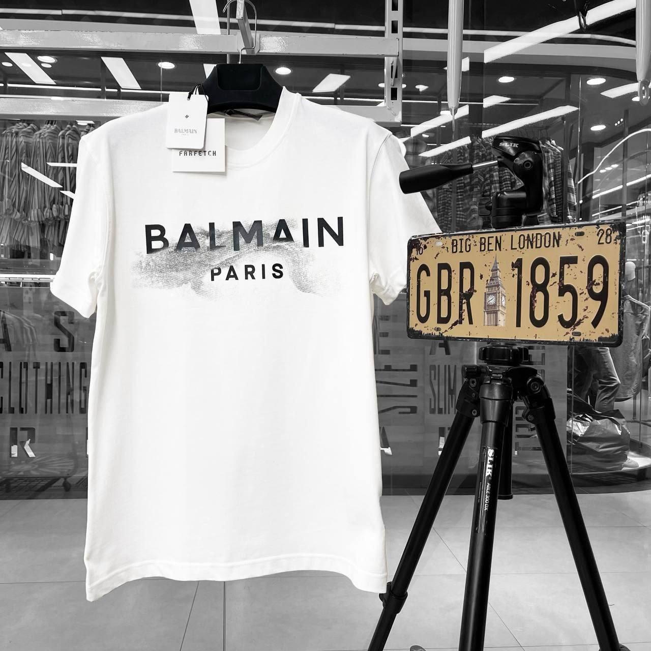 Чоловіча футболка Balmain CK6225 біла S