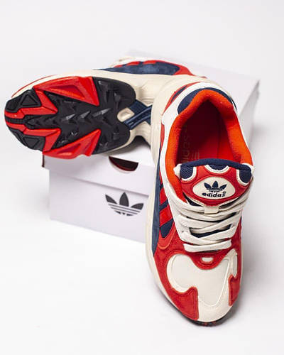 Adidas yung 1 cheap cream and red