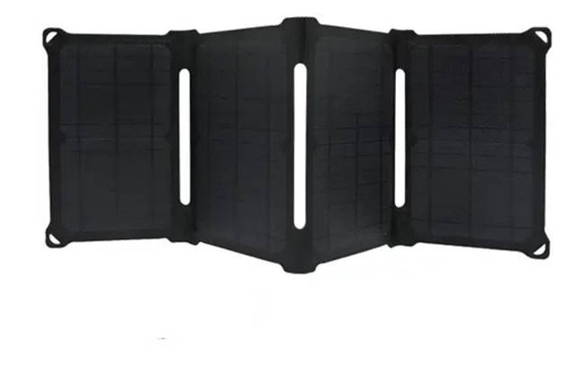 Складаний сонячний зарядний пристрій Solar panel IP67 28W (xinpugung 28W X001I2BOR5), фото 3
