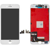Дисплей iPhone 8 модуль в зборі з тачскріном і рамкою білий, Tianma