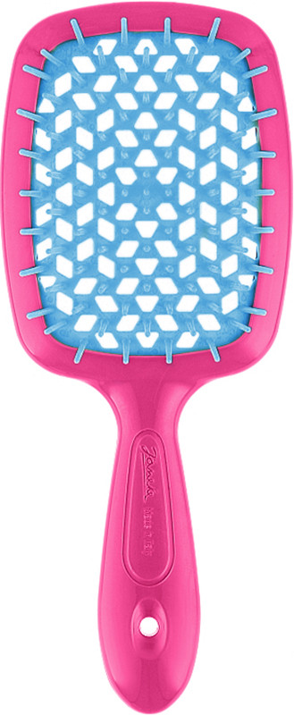 Щітка SUPERBRUSH малинова з синім Janeke
