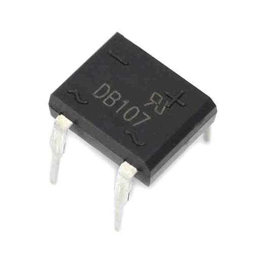 Чіп DB107 10ШТ DIP-4, Діодний міст 1A 1000В, Однофазний, Корпус DIP4