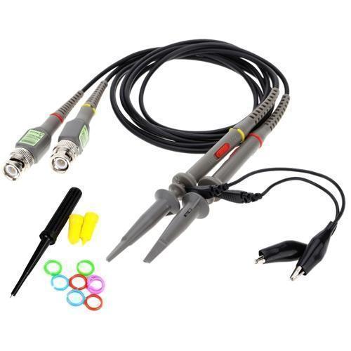 Щуп, пробник P6100 для осцилографа 100 МГц, 1x/10x, ПАРА, довжина 120 см, роз'єм BNC