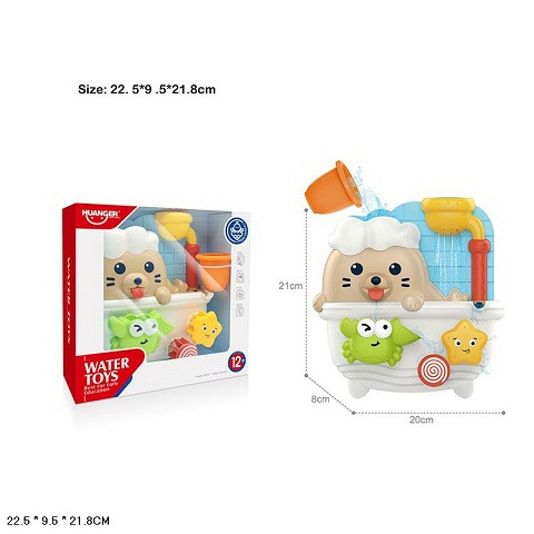Іграшка для купання водоспад 20*8*21 см, коробка 22,5*9,5*21,8см