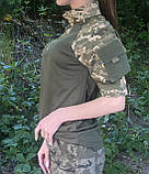 Жіноча військова футболка жіноча футболка Убакс, жіноча сорочка з коротким рукавом, фото 2