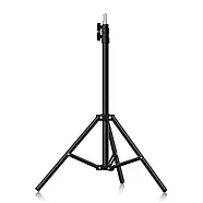 Штатив для світлодіодної кільцевої лампи 2,1 м Штатив для лампи алюмінієвий Чорний, фото 2