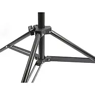 Штатив для світлодіодної кільцевої лампи 2,1 м Штатив для лампи алюмінієвий Чорний, фото 5