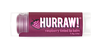 HURRAW! Raspberry Tinted Lip Balm Бальзам для губ з ароматом малини (рожевий відтінок), 4.8 г