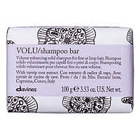 Твердый Шампунь для Придания Объема Тонким и Ослабленным Волосам Davines Volu Shampoo Bar