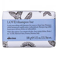 Твердый Шампунь для Выравнивания Жестких и Волнистых Волос Davines Love Shampoo Bar