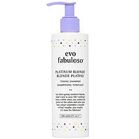 Интенсивный Тонирующий Шампунь-Уход Платинум Блонд Evo Fabuloso Platinum Blonde Toning Shampoo