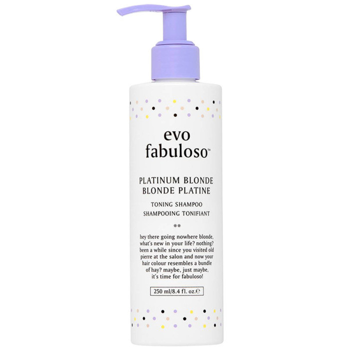 Інтенсивний Тонуючий Шампунь-Догляд Платинум Блонд Evo Fabuloso Platinum Blonde Toning Shampoo