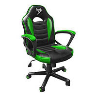 Кресло компьютерное Q-SMART Cobra Junior черно-зеленое SPH