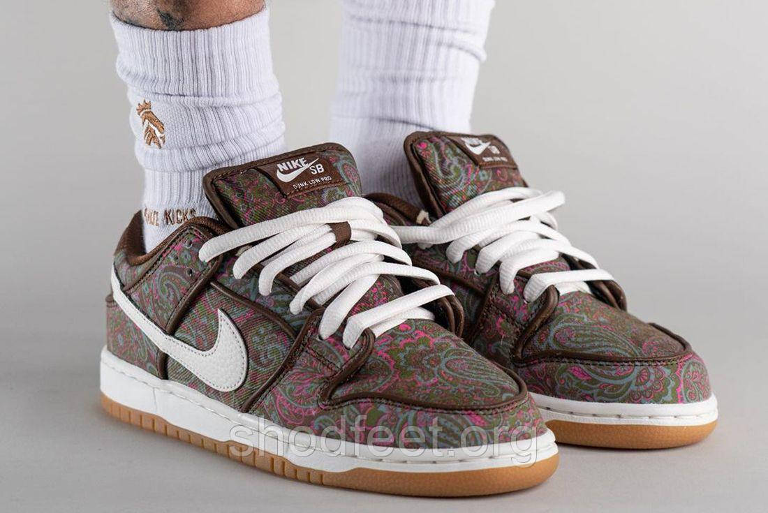 Чоловічі кросівки Nike SB Dunk Low «Paisley»