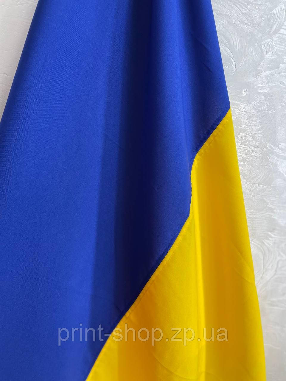 Прапор України великий 135х86 см Голубо-жовтий Синьо-жовтий, фото 1