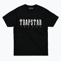 Черная футболка Trapstar London черные футболки Трэпстар Трепстар унисекс