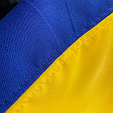 Прапор Україну великий 135х86 см Блакитно-жовтий Червоно-чорний, фото 7