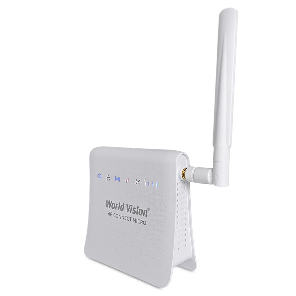 ГУРТОМ Роутер для підключення до інтернету 4G WiFi маршрутизатор World Vision 4G Connect Micro